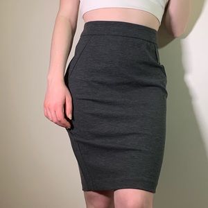Grey S.C. & CO. tight skirt
